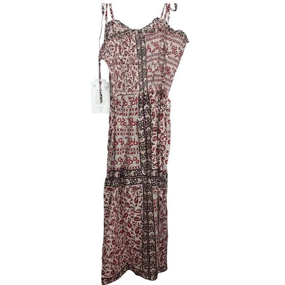 Alix of Bohemia Luna Bandana Midi Dress Sz. L - Picture 10 of 10